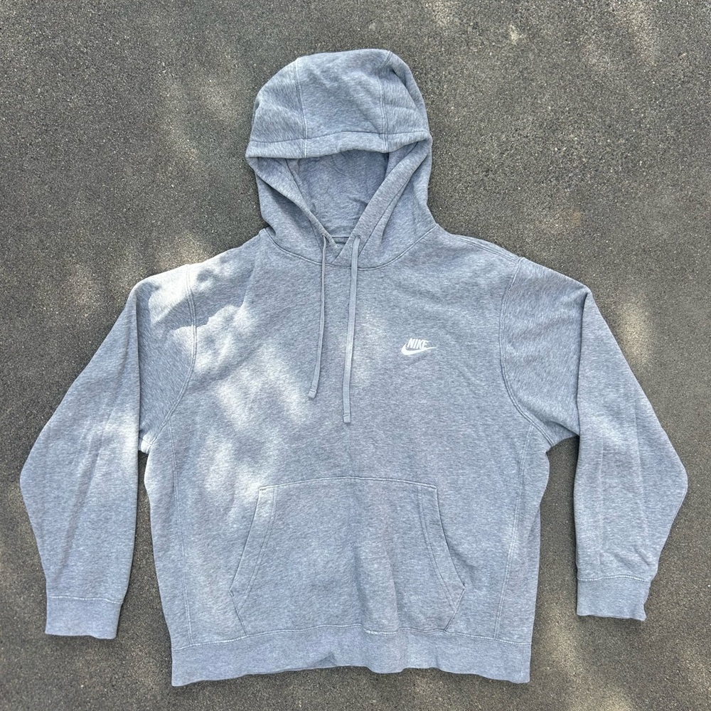 Nike Heather Gray Hoodie